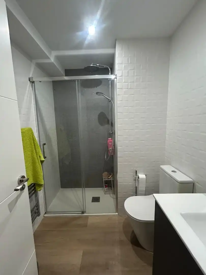 Bathroom of Apartments for rent in  Logroño  with Air Conditioner, Parquet flooring and Terrace