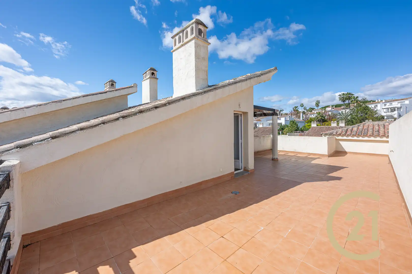 Terrassa de Dúplex en venda en Estepona amb Aire condicionat, Terrassa i Moblat