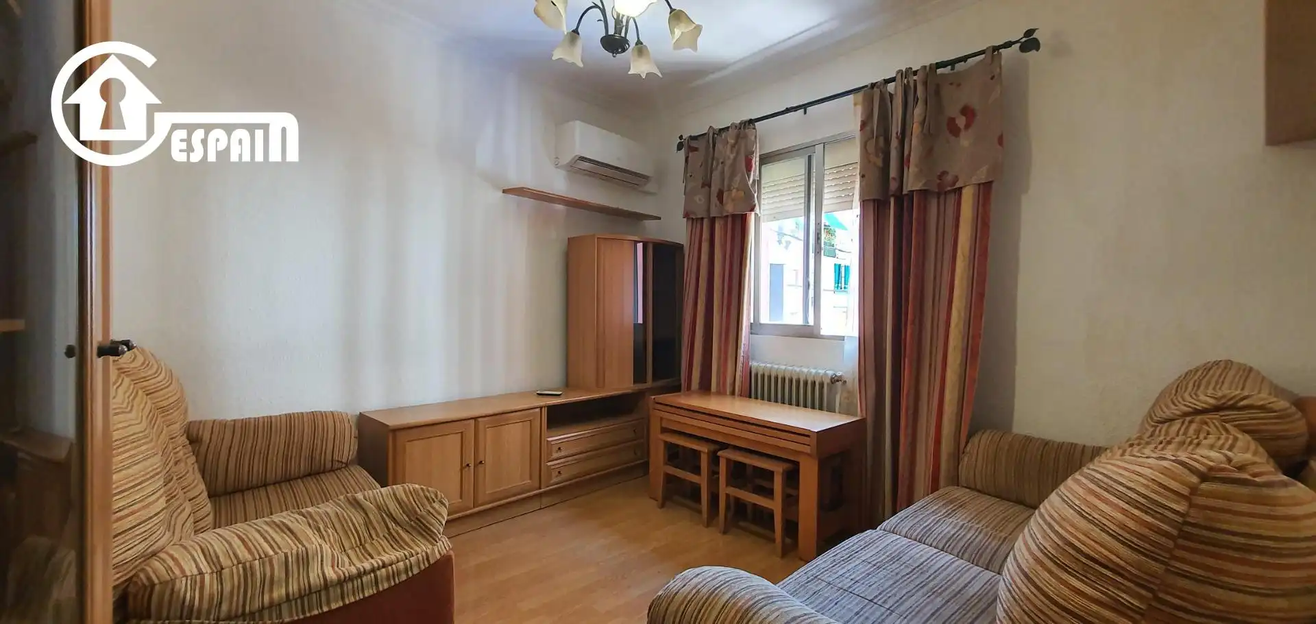 Sala de estar de Piso en venta en Madrid con Aire acondicionado, Calefacción y Amueblado