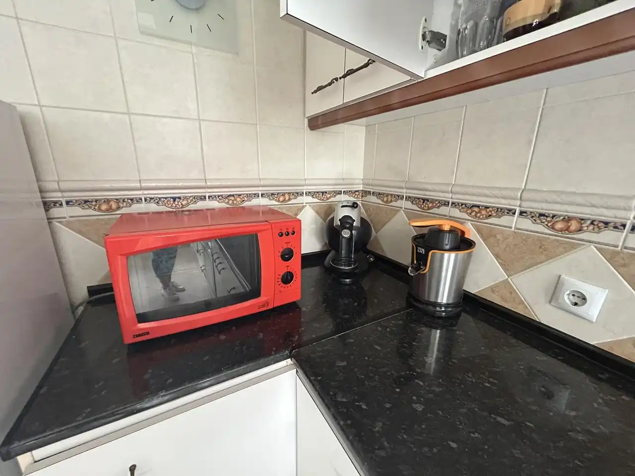 Cocina de Piso de alquiler en Málaga con Aire acondicionado, Calefacción y Terraza