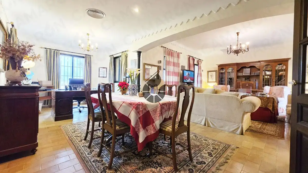 Comedor de Finca rústica en venta en Almensilla con Aire acondicionado y Jardín privado