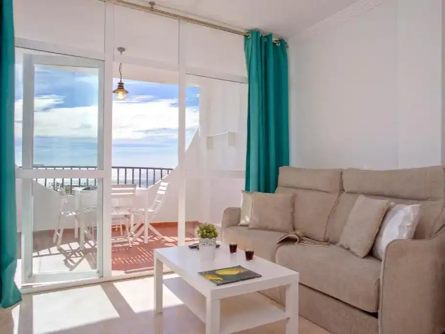 Sala d'estar de Apartament de lloguer en Torreblanca del Sol