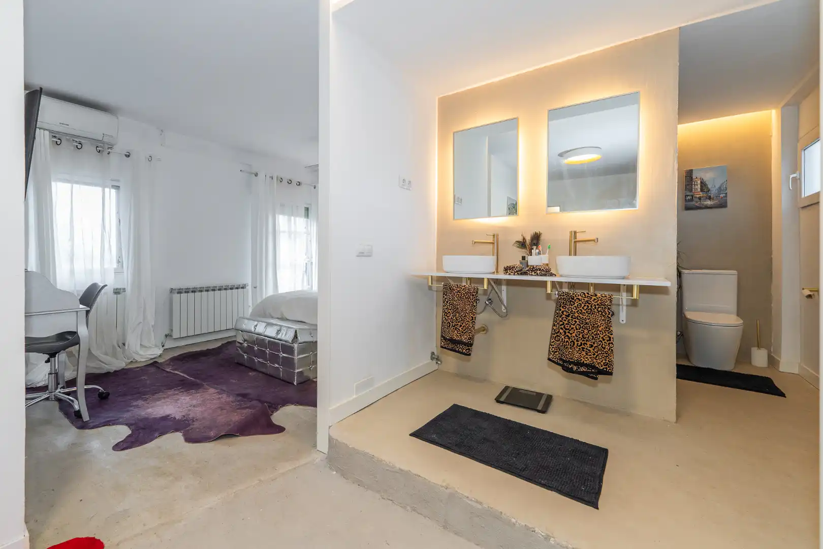 Bathroom of Detached homes for sale in Ciudalcampo  with Air Conditioner, Heating and Private garden