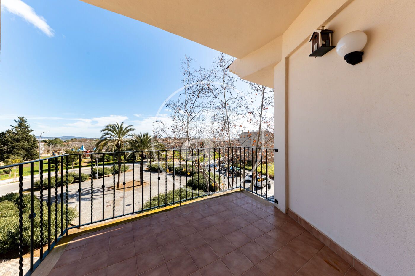 Vista exterior de Àtic de lloguer en  Palma de Mallorca amb Calefacció, Terrassa i Moblat