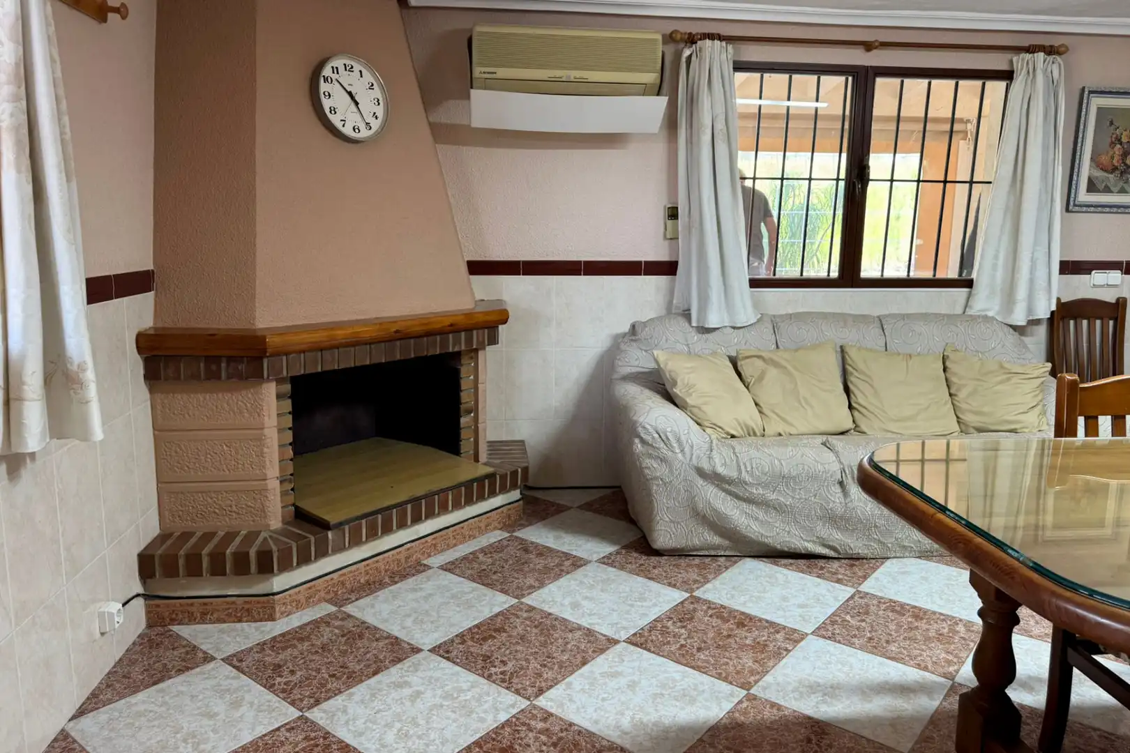 Wohnzimmer von Country house zum Verkauf in Callosa de Segura mit Klimaanlage, Heizung und Privatgarten
