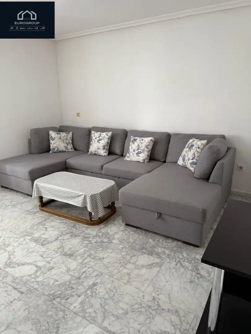 Wohnzimmer von Wohnung zur Miete in Benidorm mit Klimaanlage, Möbliert und Gemeinschaftspool