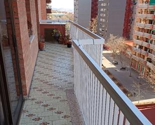 Balcony of Flat for sale in  Barcelona Capital  with Heating, Oven and Balcony