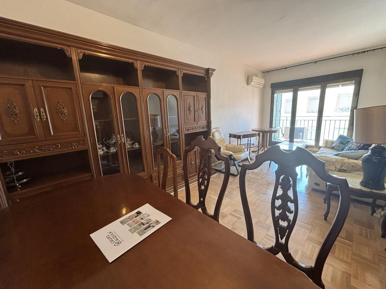 Menjador de Pis de lloguer en  Madrid Capital amb Aire condicionat, Calefacció i Parquet