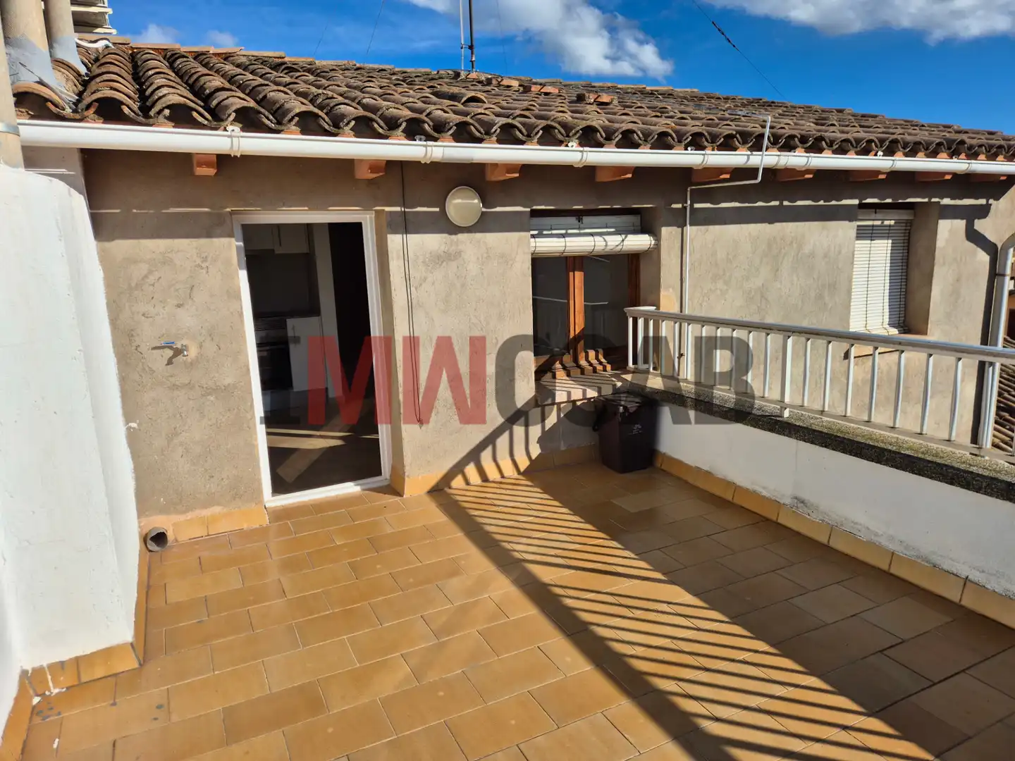 Terrasse von Wohnungen zum Verkauf in Navàs mit Klimaanlage, Terrasse und Ofen