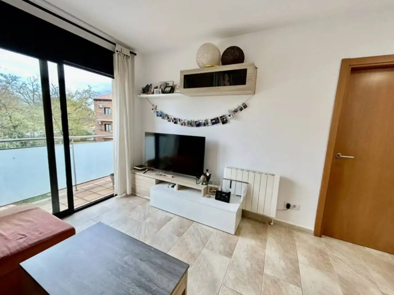 Sala d'estar de Pis en venda en Llagostera amb Aire condicionat, Calefacció i Balcó