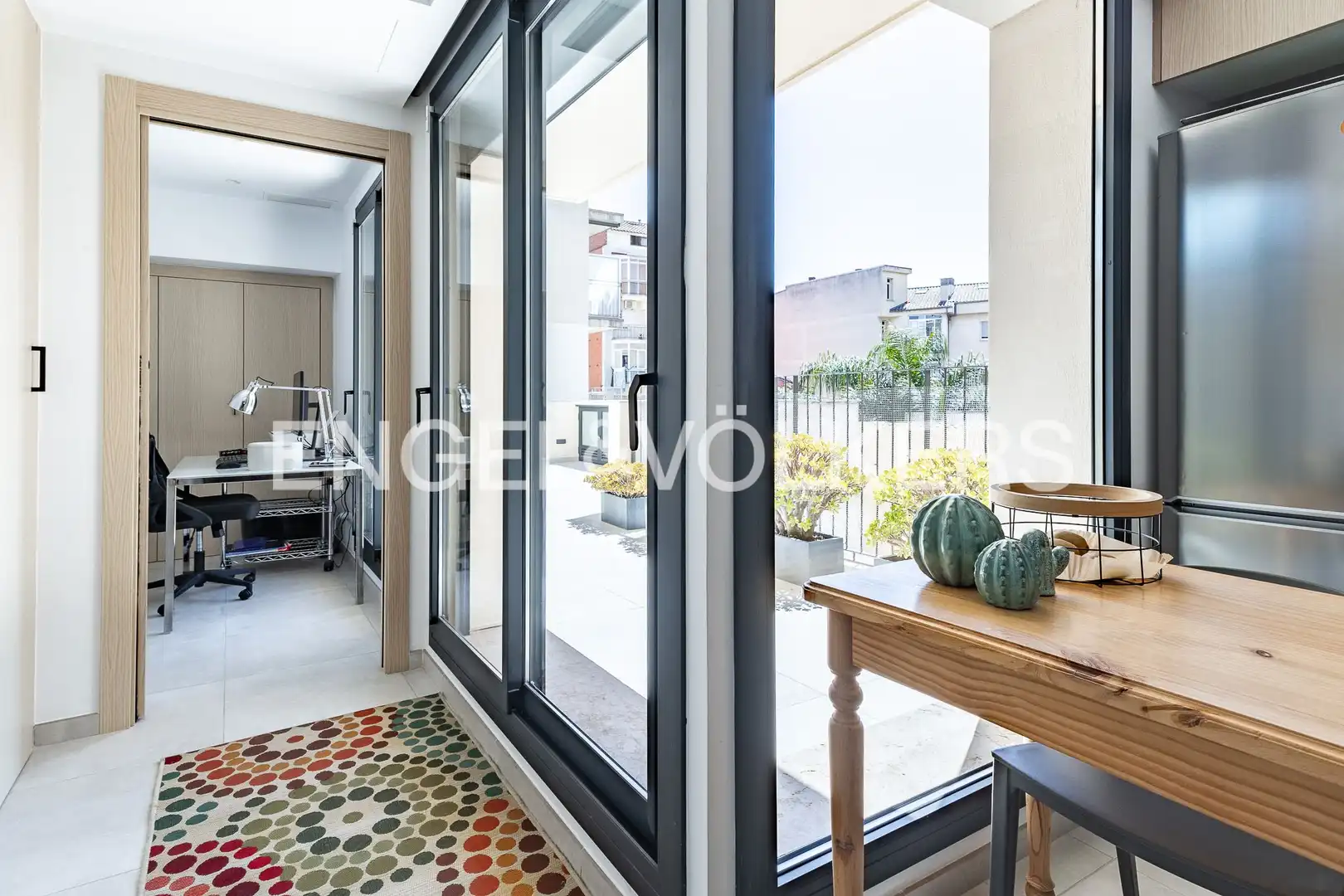 Terraza de Piso en venta en Sant Cugat del Vallès con Aire acondicionado, Calefacción y Jardín privado