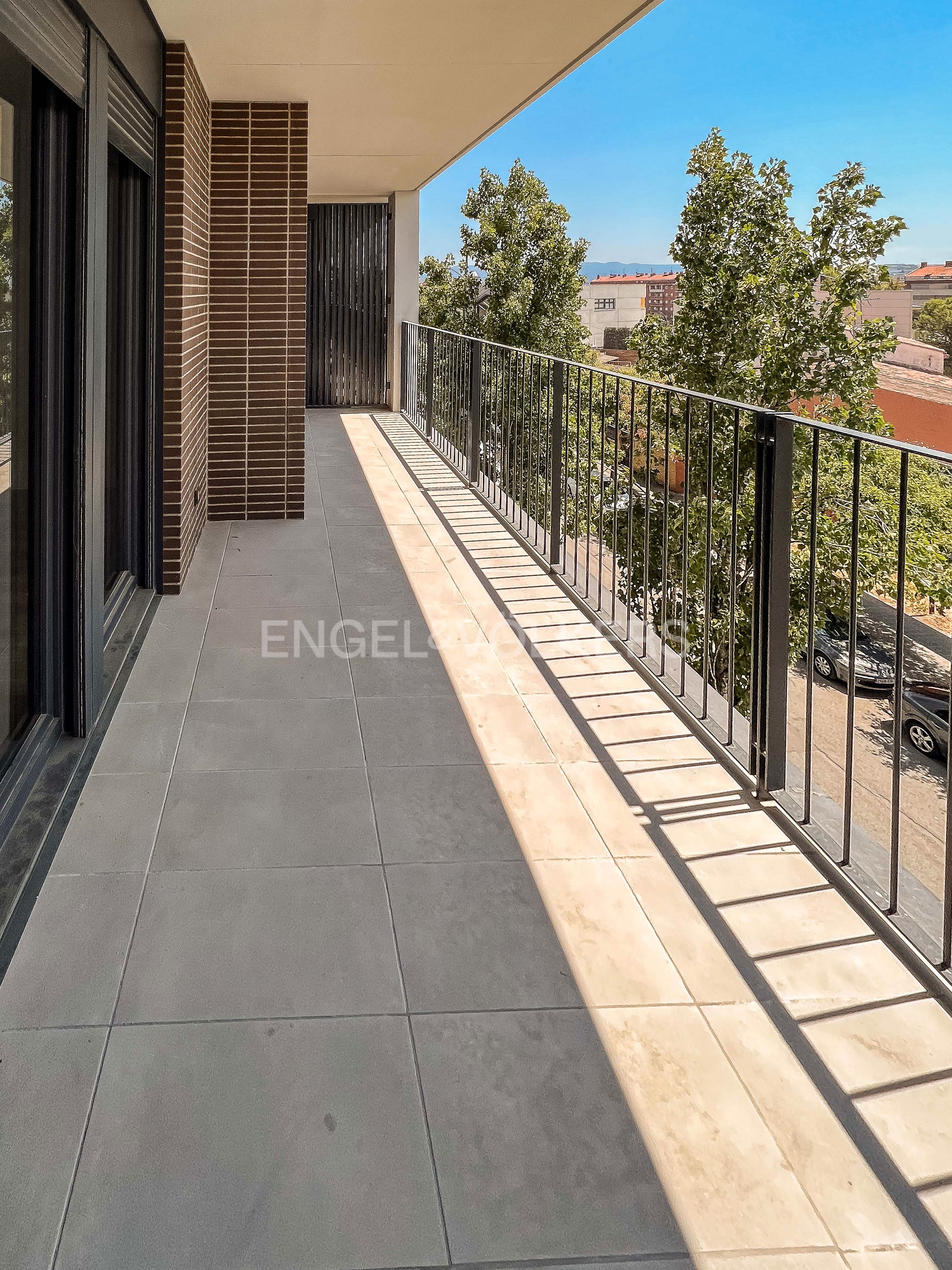 Terrassa de Apartament de lloguer en Manresa amb Aire condicionat, Calefacció i Parquet