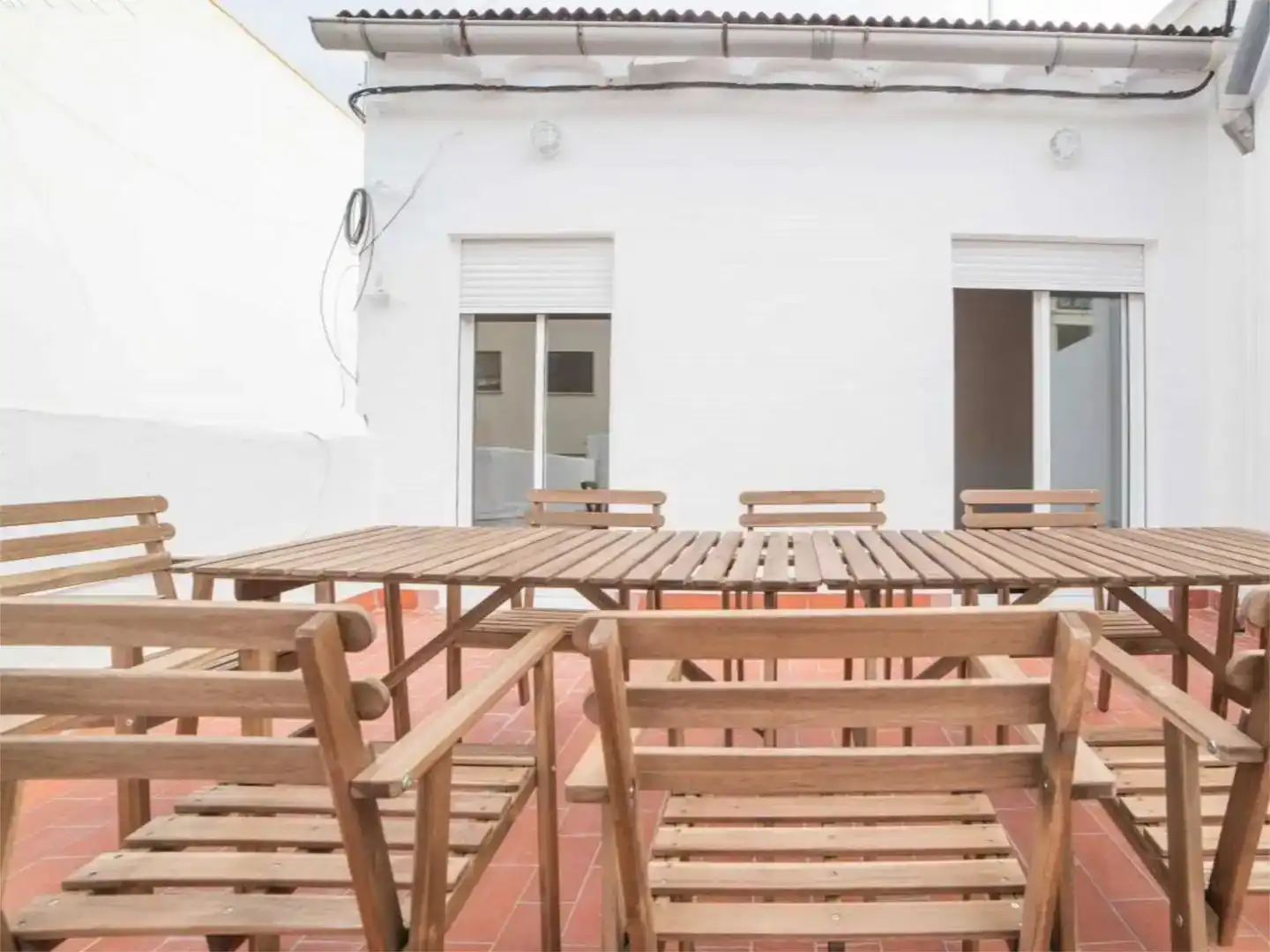 Terrace of Attic for rent in Valencia  with Furnished and Balcony