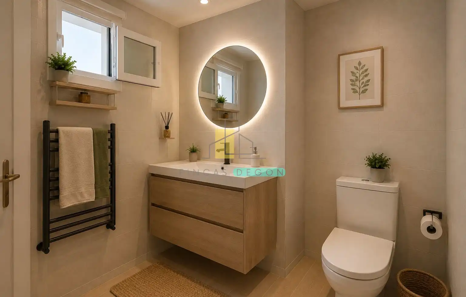 Bany de Apartament en venda en Roses amb Calefacció, Moblat i Forn