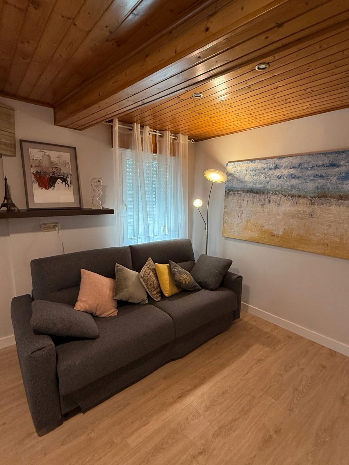 Living room of Planta baja for sale in Vigo   with Furnished