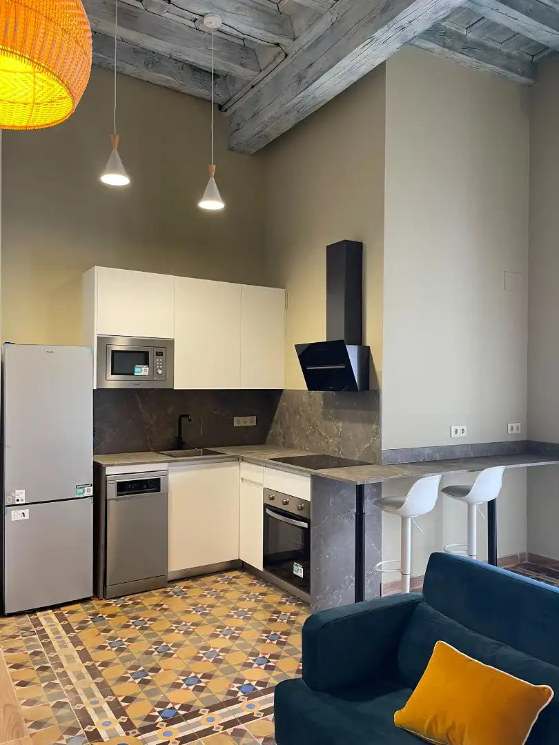 Küche von Wohnung zur Miete in Plasencia mit Klimaanlage, Heizung und Terrasse