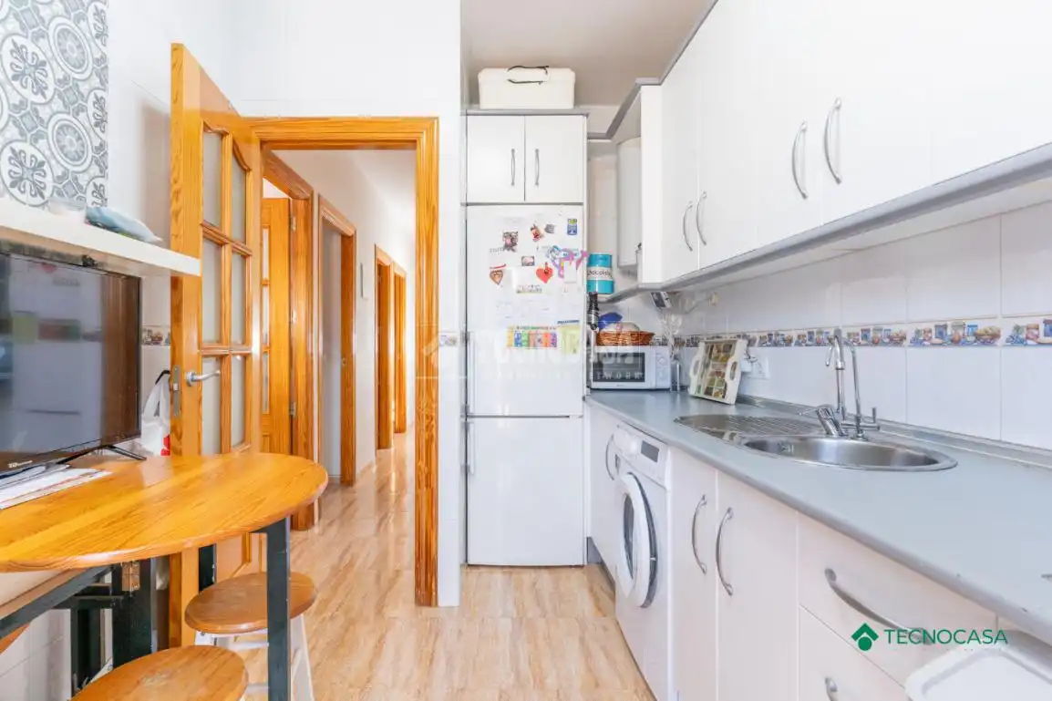 Kitchen of Attic for sale in Roquetas de Mar  with Air Conditioner, Terrace and Community pool