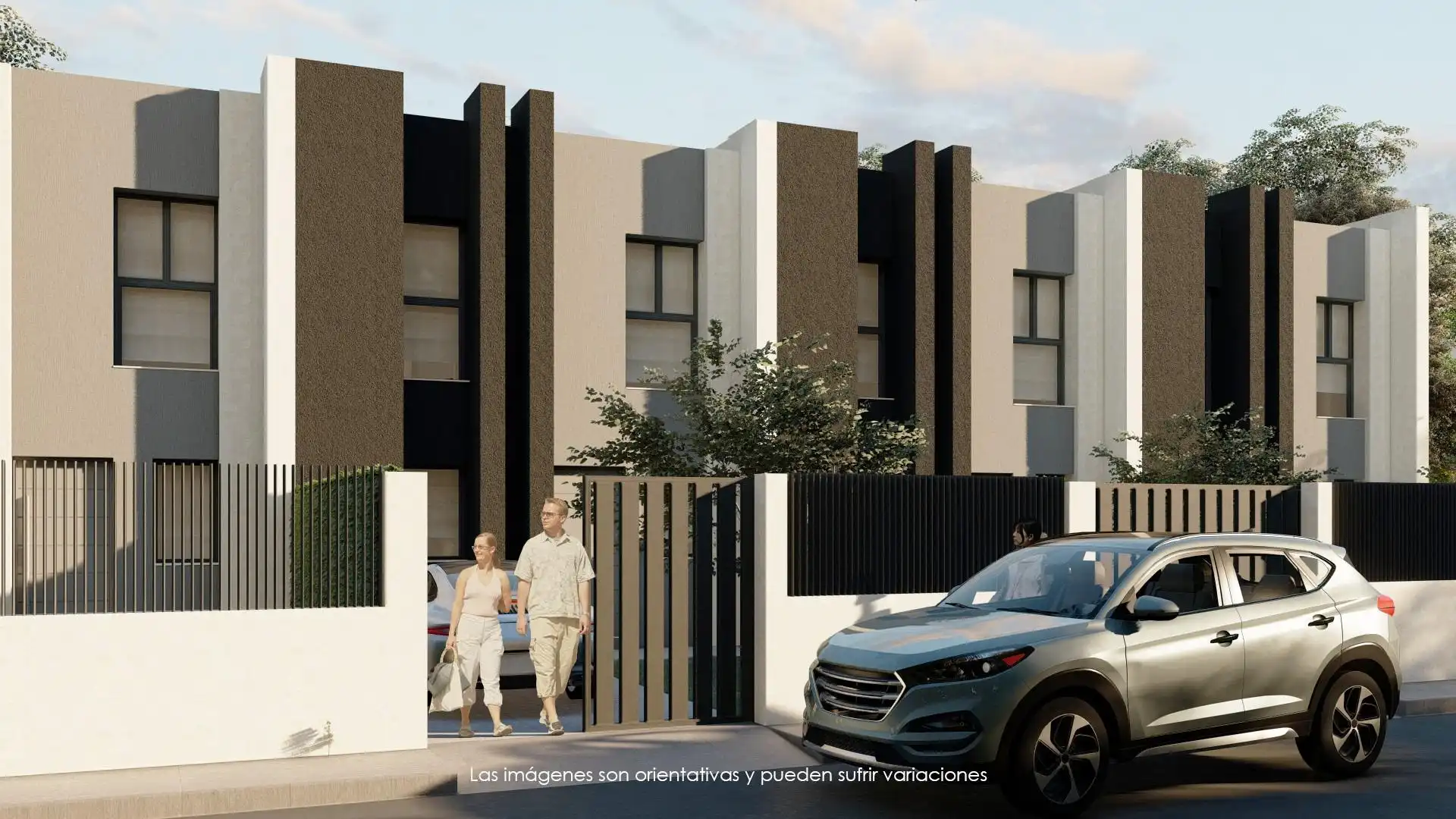 Exterior view of Houses for sale in Valdemoro  with Private garden