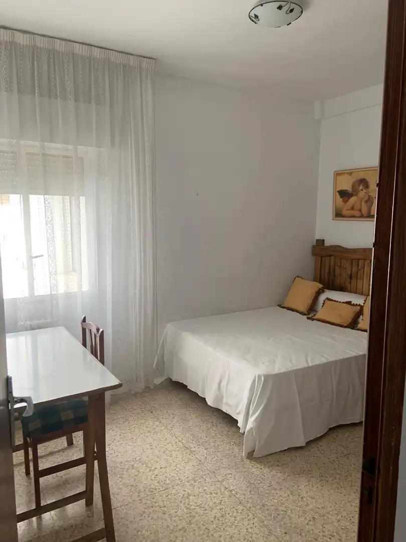 Bedroom of Flat for rent in Cáceres  with Air Conditioner, Heating and Furnished