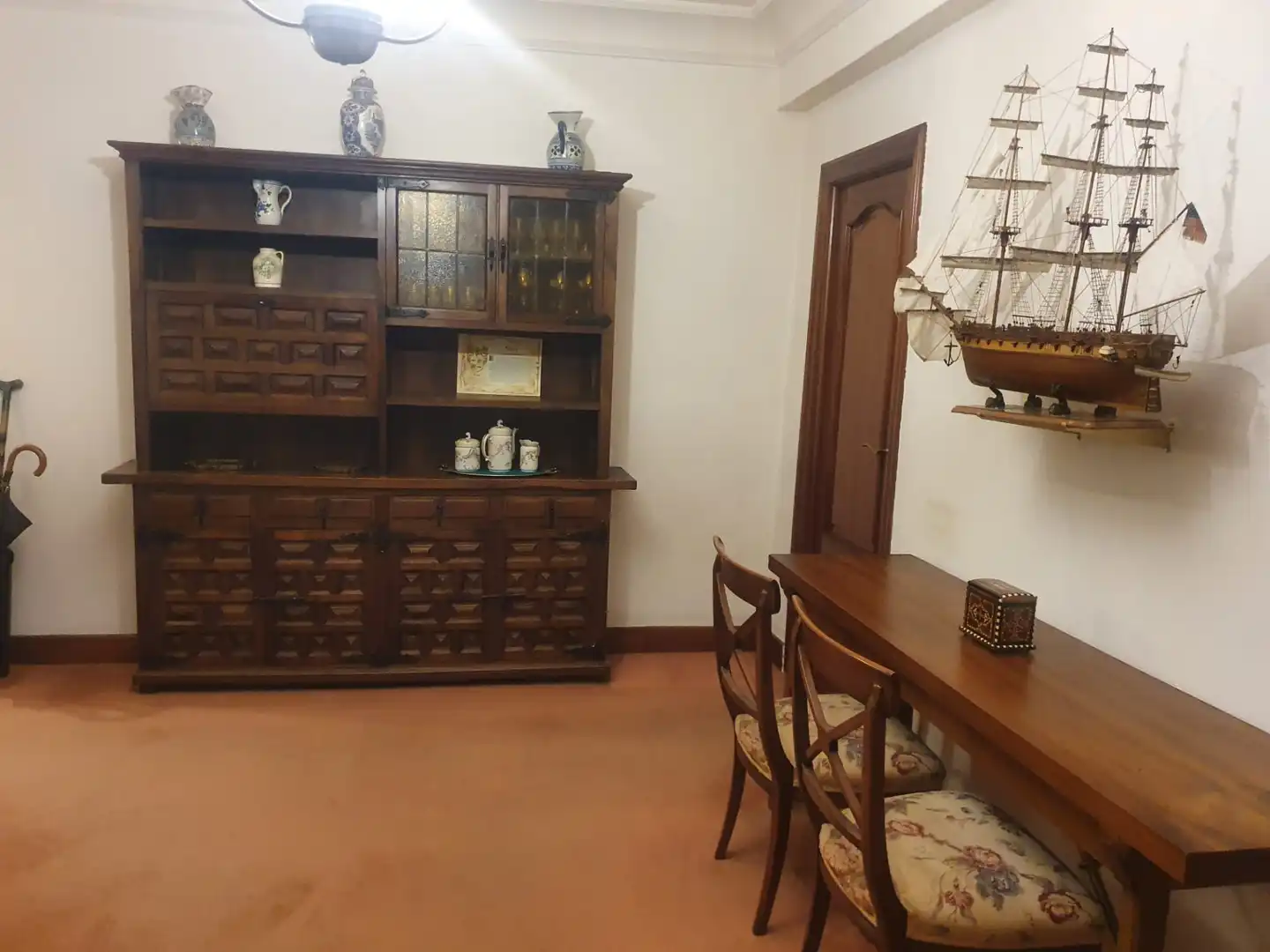 Dining room of Flat for sale in Donostia - San Sebastián   with Heating, Parquet flooring and Balcony