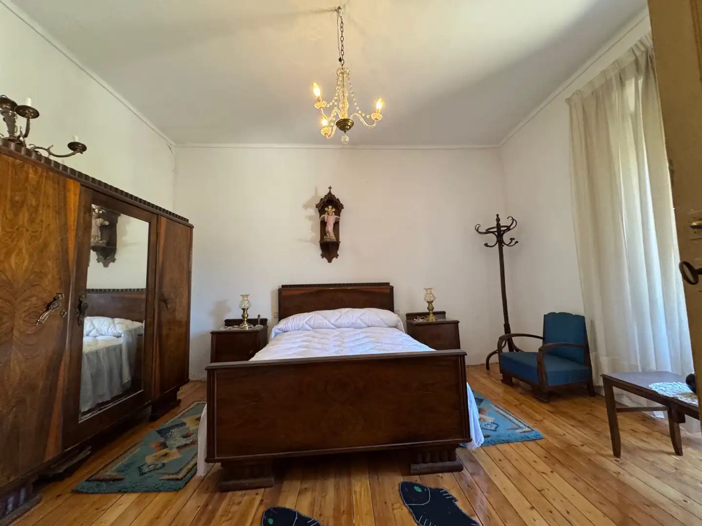 Habitación de Finca rústica en venta en Osorno la Mayor con Parquet, Trastero y Amueblado