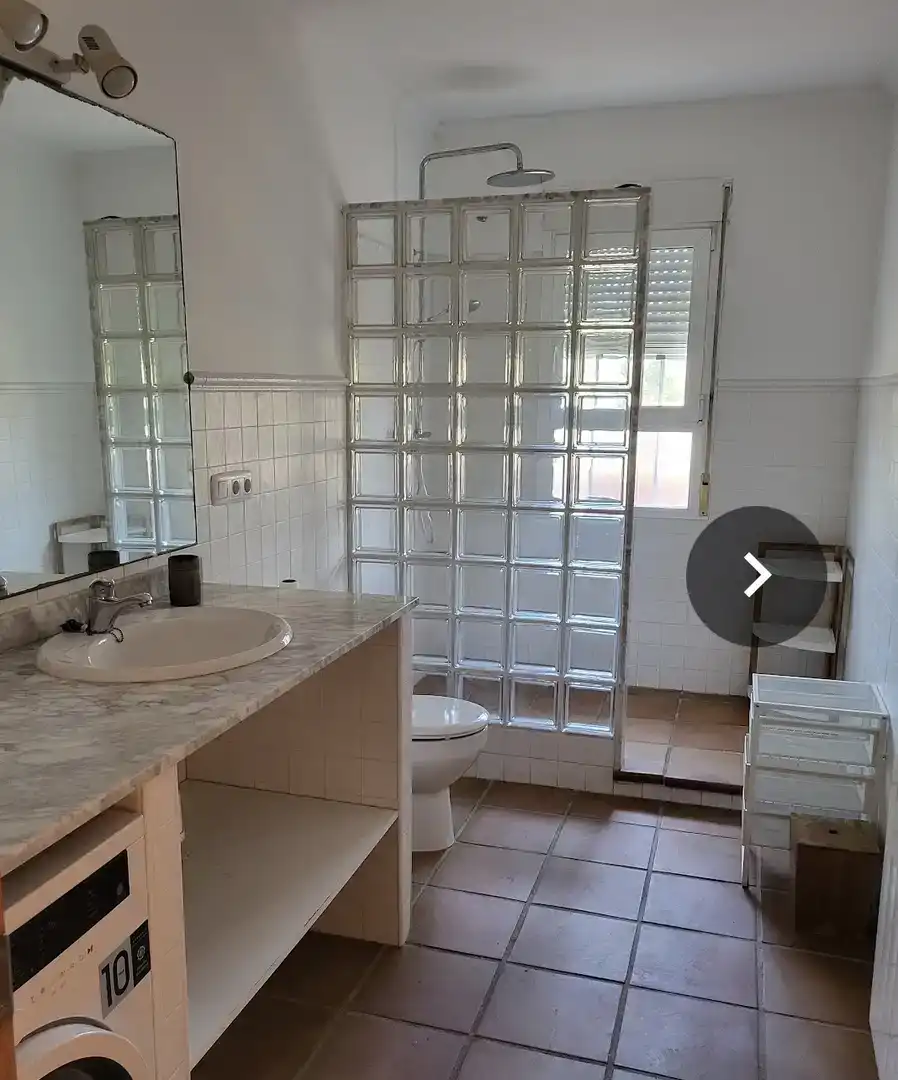 Bathroom of Houses for rent in Dénia  with Private garden, Swimming Pool and Furnished