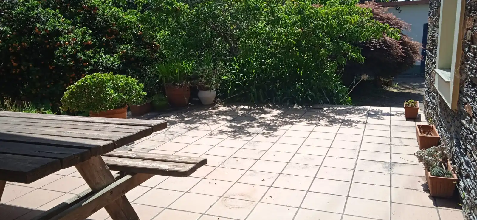 Terrassa de Casa o xalet de lloguer en Valdoviño amb Calefacció, Jardí privat i Parquet