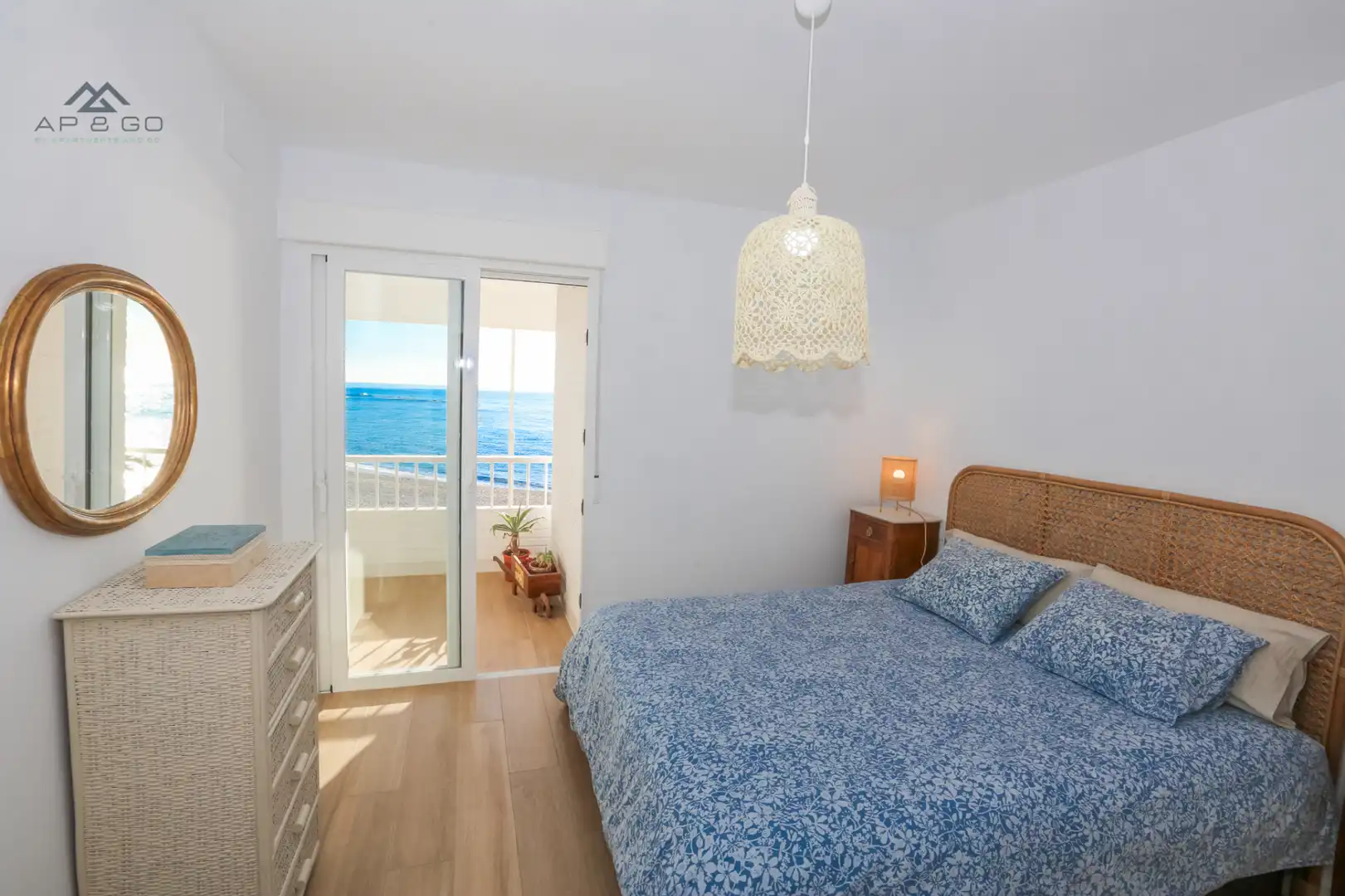Schlafzimmer von Wohnung zur Miete in Almuñécar mit Heizung, Terrasse und Möbliert