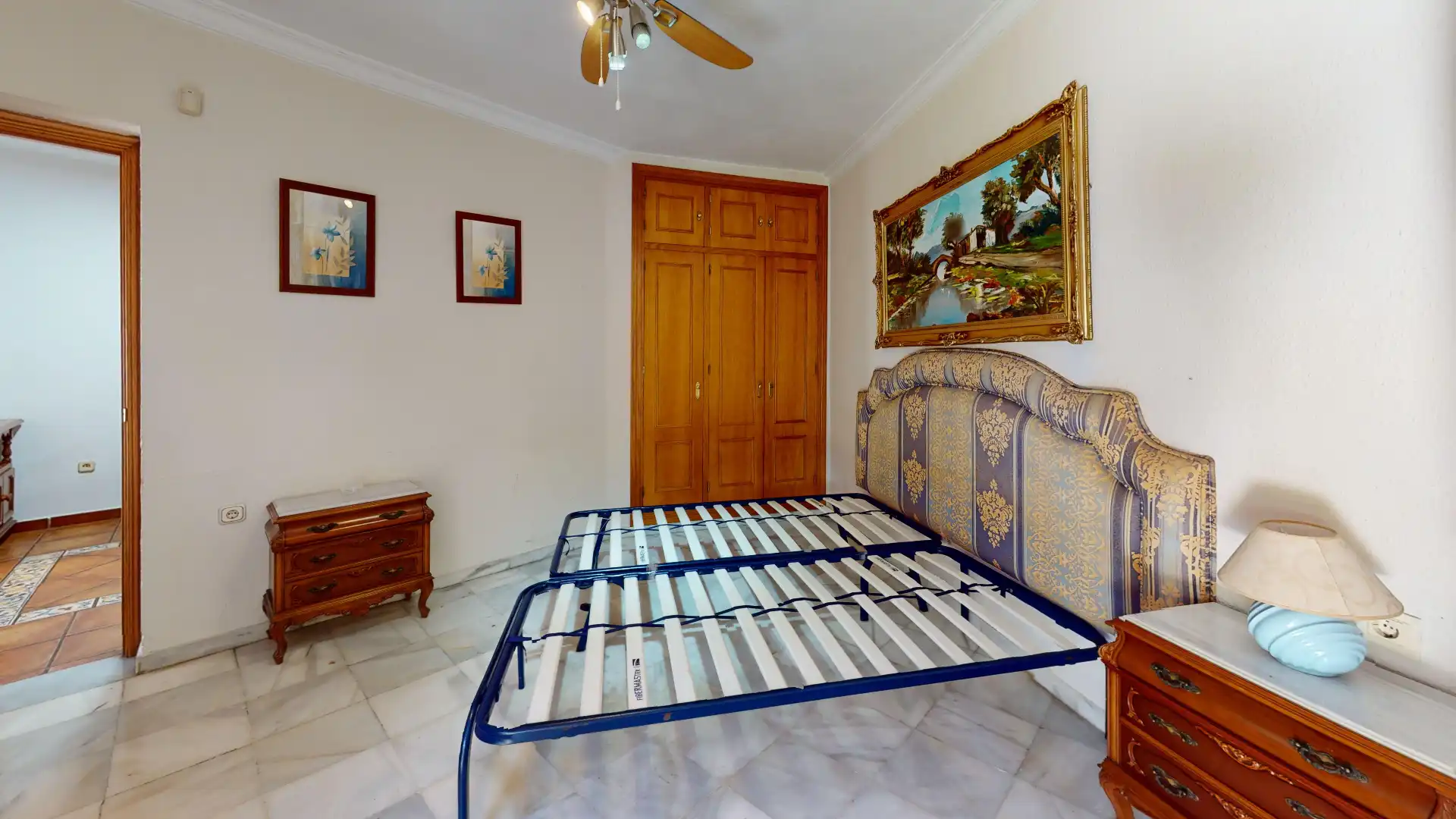 Dormitori de Casa adosada en venda en Málaga amb Jardí privat, Terrassa i Forn