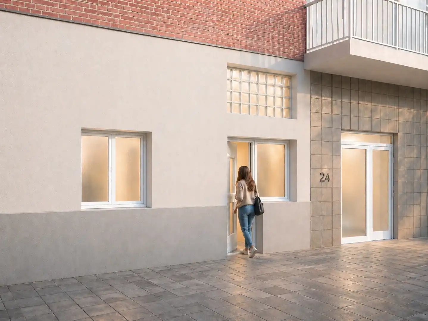 Vista exterior de Apartamento en venta en Valladolid con Aire acondicionado, Parquet y Amueblado