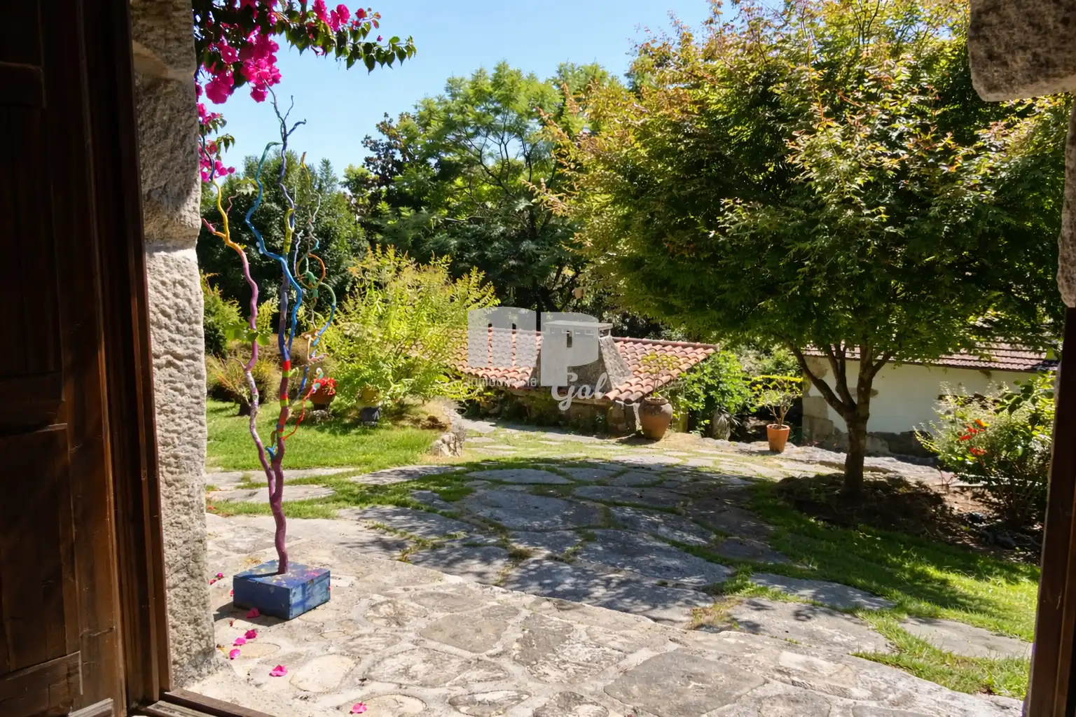 Jardí de Finca rústica en venda en Gondomar amb Calefacció, Jardí privat i Terrassa
