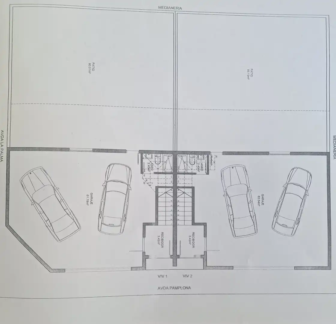 Parking de Casa adosada en venta en El Ejido con Terraza y Balcón