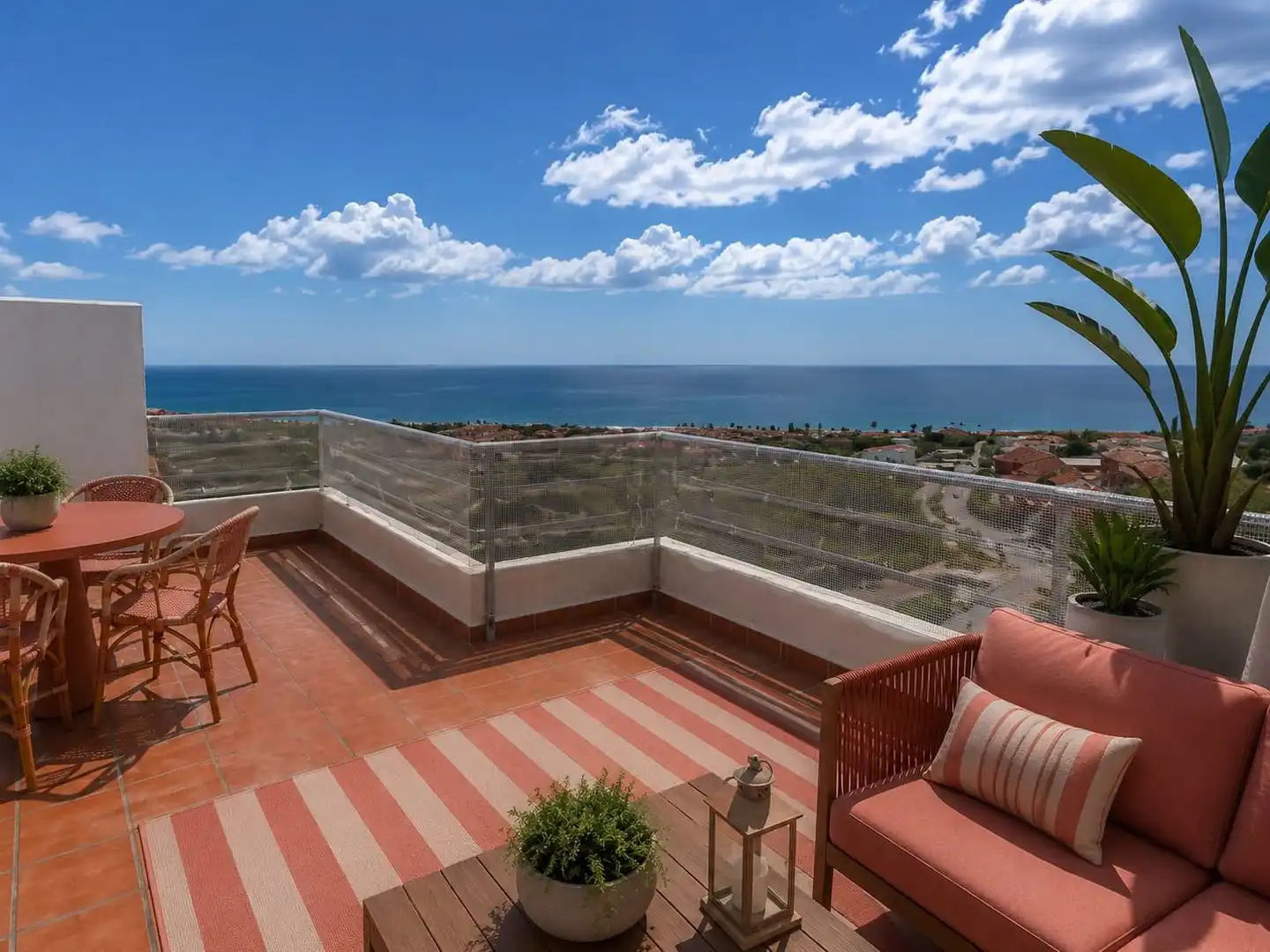 Terraza de Ático en venta en Manilva con Calefacción, Terraza y Trastero