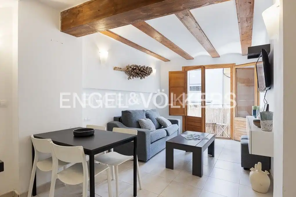 Sala d'estar de Pis de lloguer en Valencia amb Aire condicionat, Calefacció i Terrassa