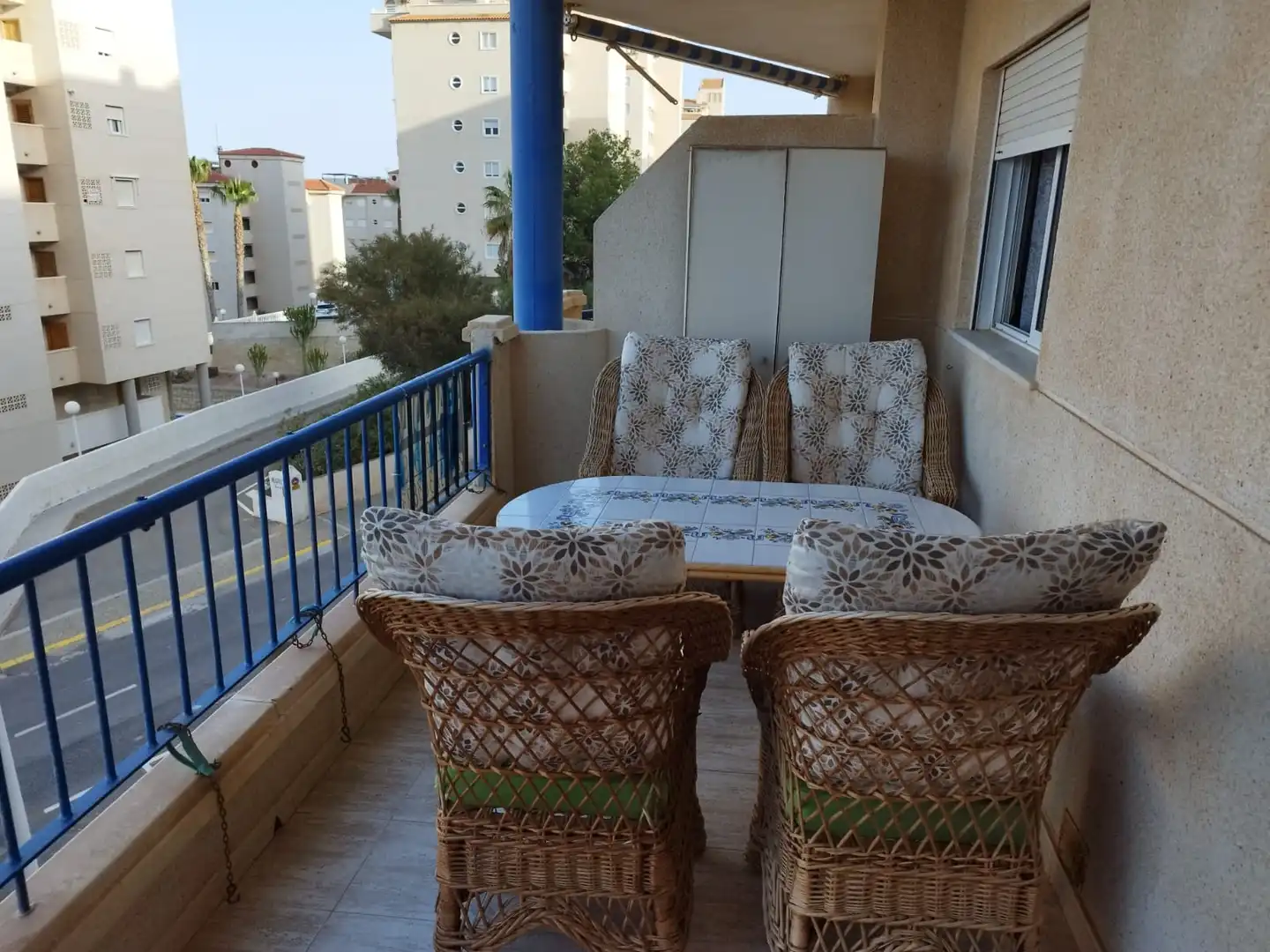 Terraza de Piso de alquiler en Elche / Elx con Terraza, Amueblado y Piscina comunitaria