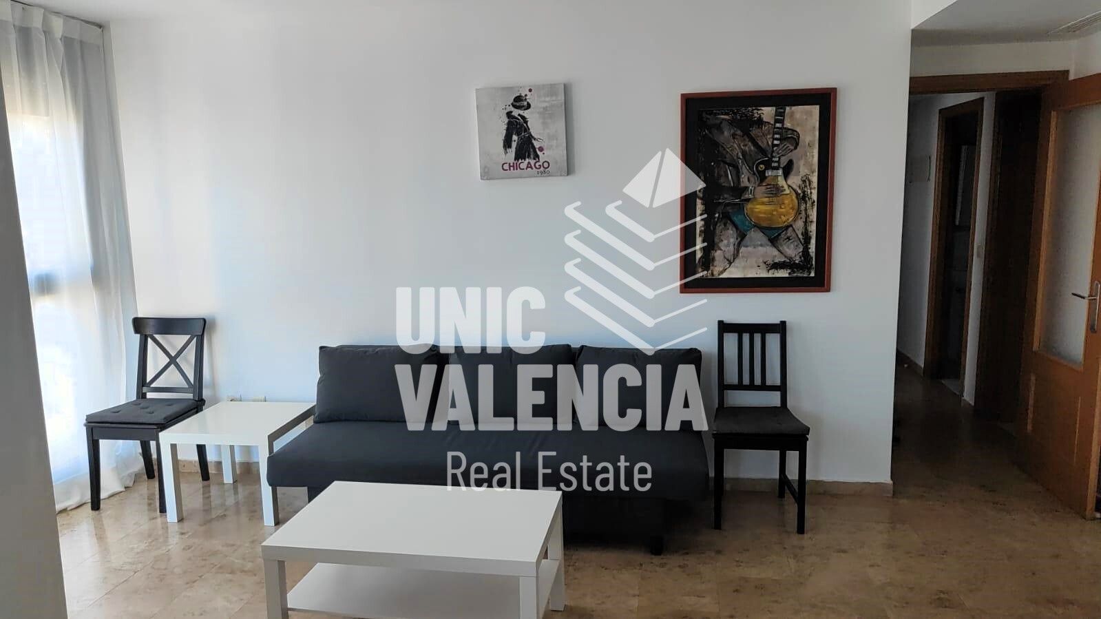 Vista exterior de Pis de lloguer en  Valencia Capital amb Aire condicionat, Calefacció i Moblat