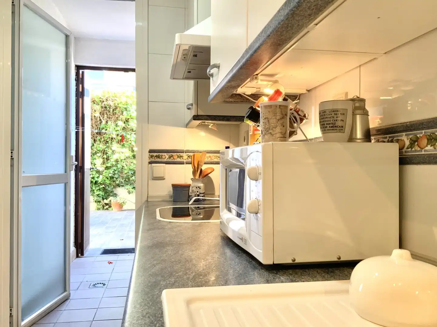 Cocina de Piso de alquiler en Madrid con Aire acondicionado, Calefacción y Terraza