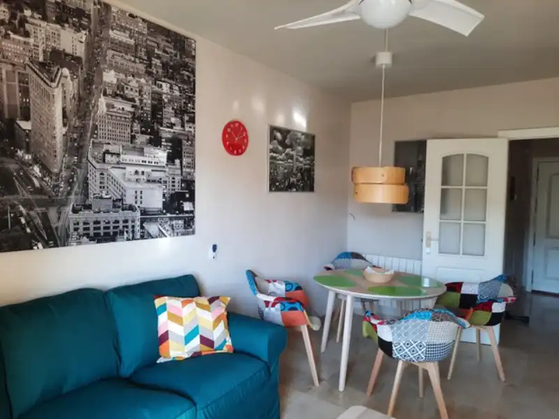 Sala d'estar de Apartament en venda en Mijas amb Aire condicionat, Terrassa i Piscina