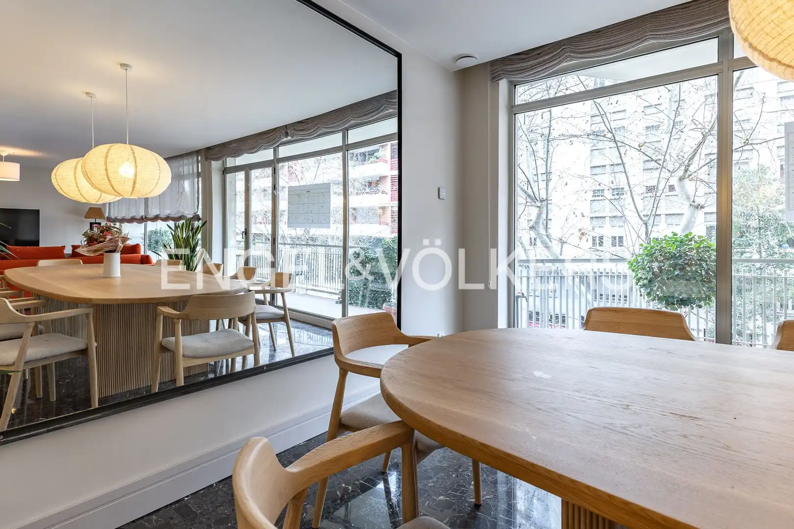 Dining room of Flat for sale in Barcelona  with Air Conditioner, Heating and Parquet flooring