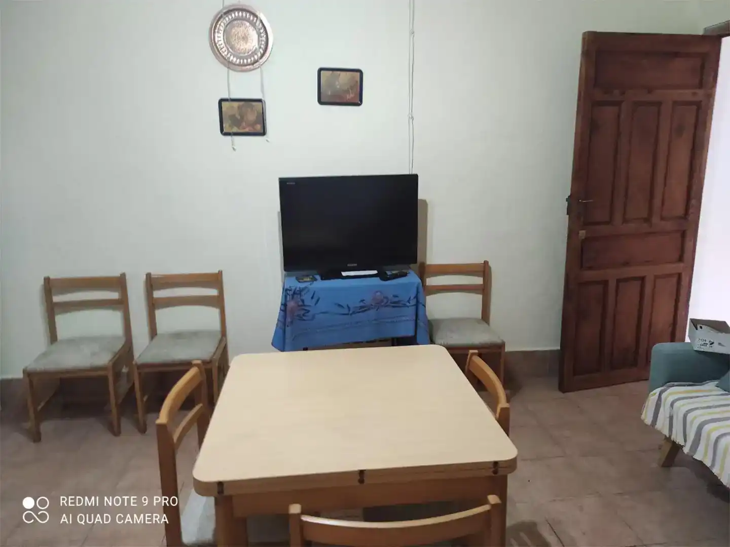 Wohnzimmer von Maisonette zur Miete in Férez mit Klimaanlage und Balkon