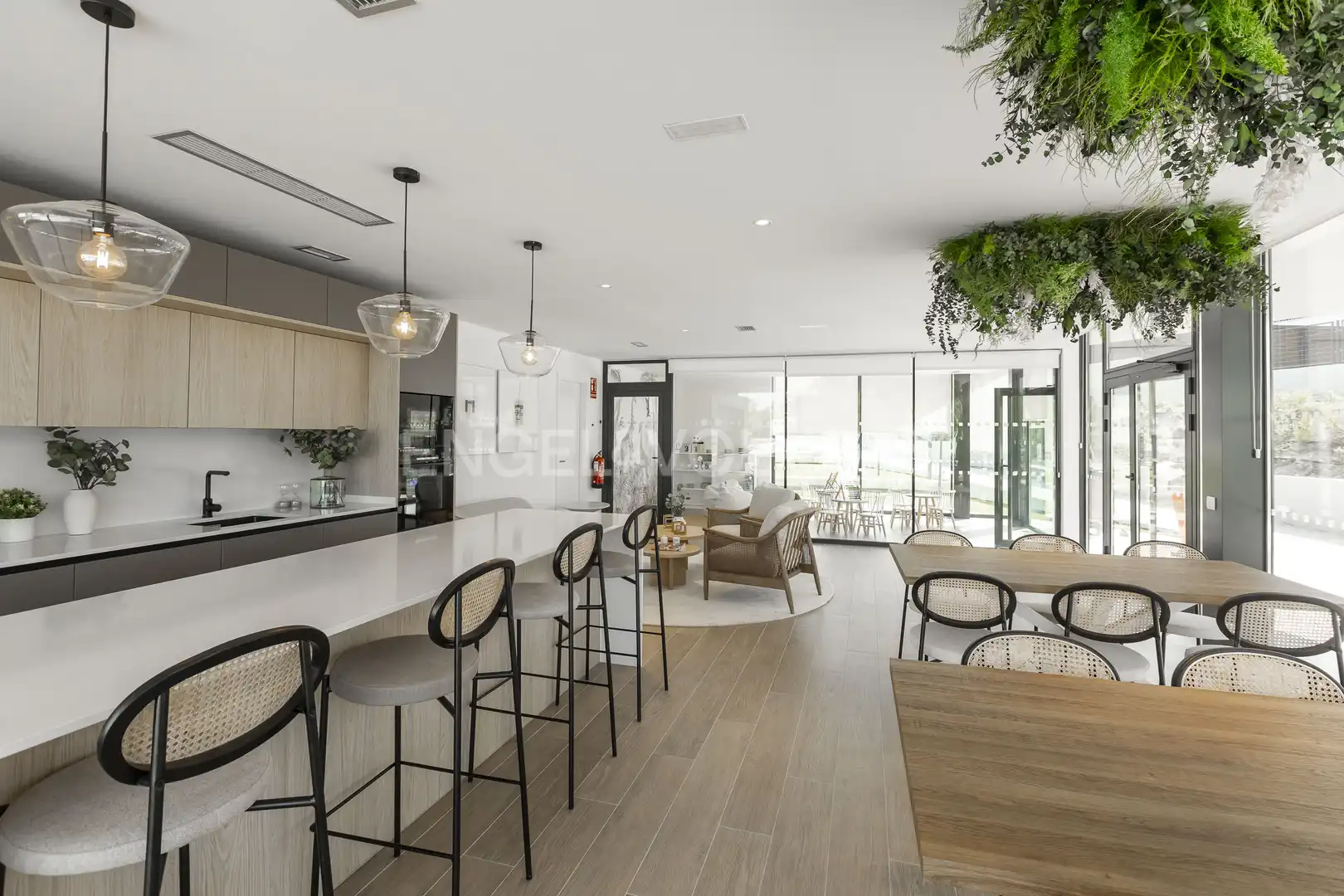 Kitchen of Detached homes for rent in Boadilla del Monte  with Air Conditioner, Heating and Private garden