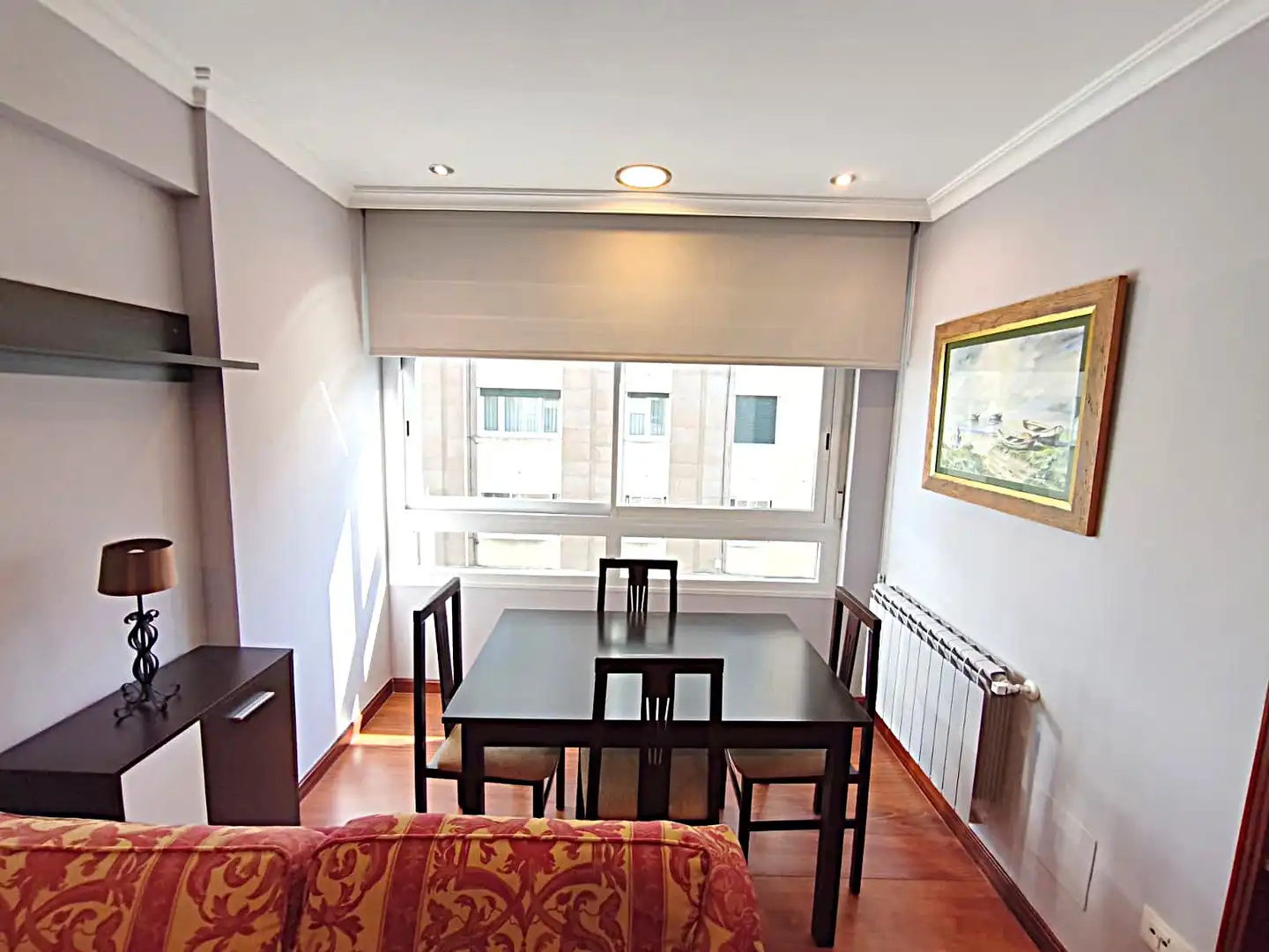 Dining room of Flat for rent in Vigo   with Parquet flooring and Furnished