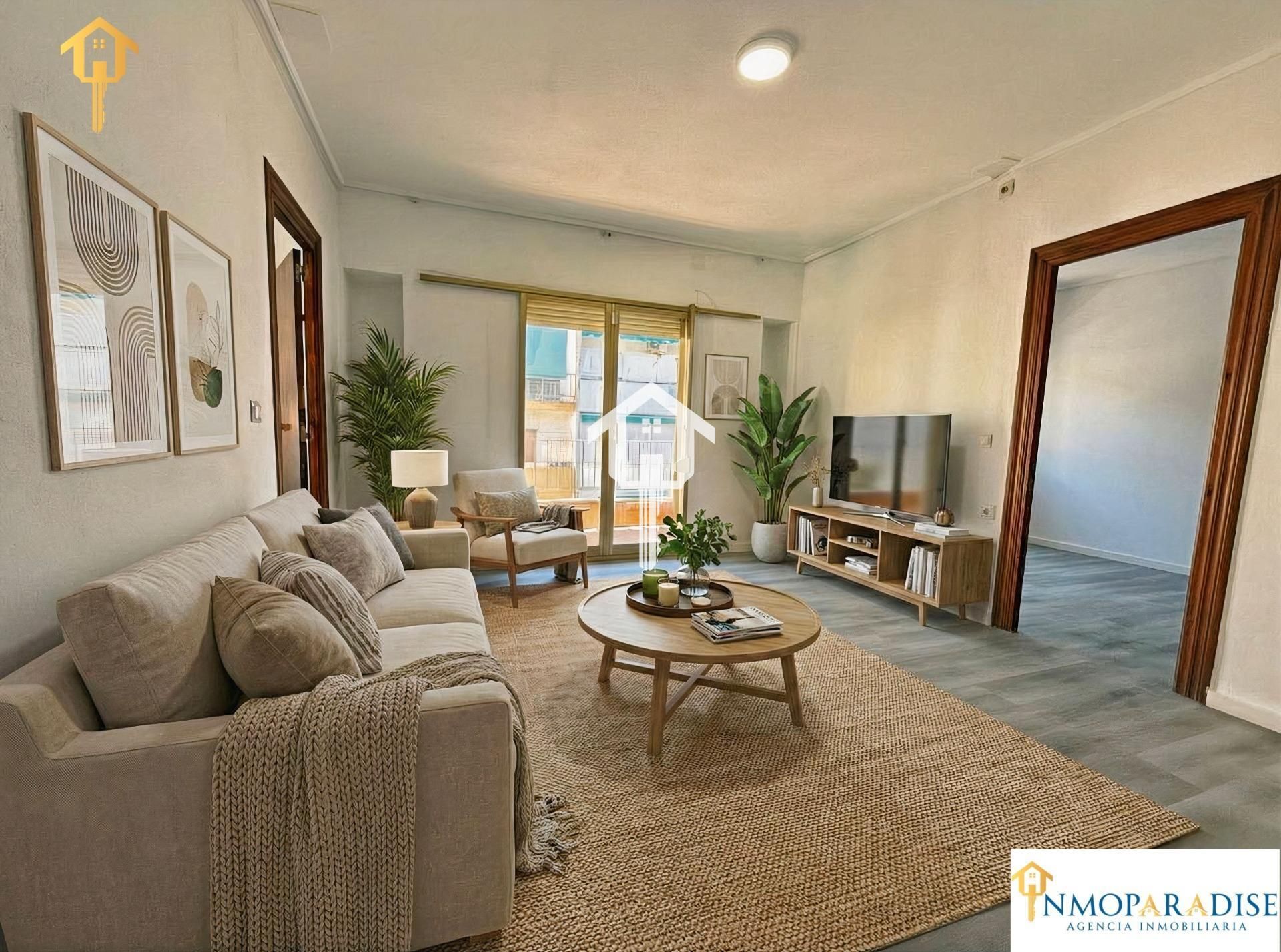 Sala d'estar de Pis en venda en Alicante / Alacant amb Balcó