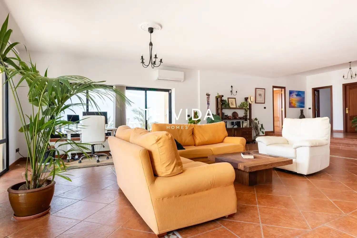 Living room of Houses for sale in Tacoronte  with Air Conditioner, Terrace and Storage room