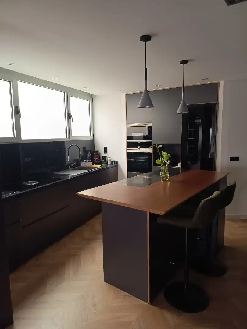 Küche von Wohnung zur Miete in Murcia mit Klimaanlage, Abstellraum und Möbliert