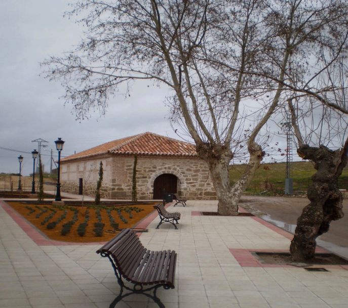 Vista exterior de Casa o xalet en venda en Navahermosa