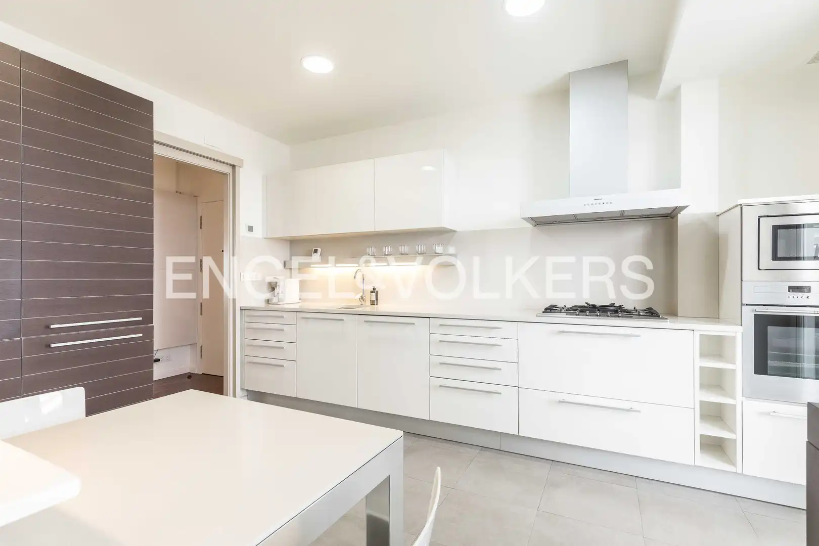 Kitchen of Flat for rent in Barcelona  with Air Conditioner, Heating and Parquet flooring