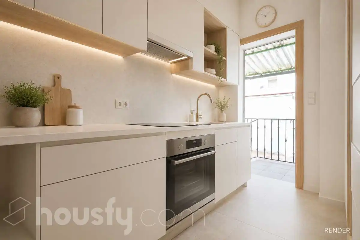 Kitchen of Houses for sale in Madrid  with Air Conditioner, Heating and Terrace