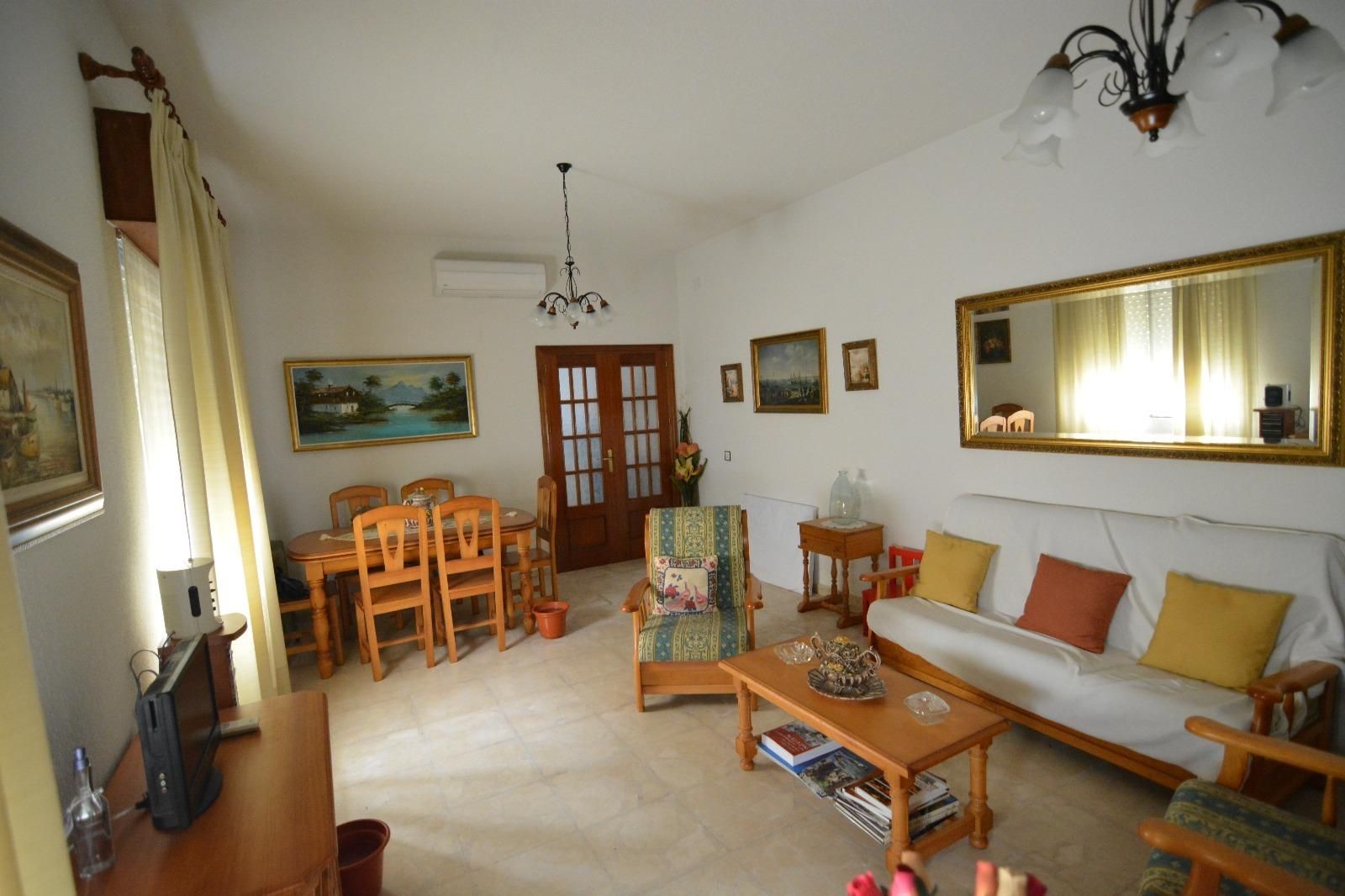 Sala d'estar de Casa o xalet en venda en Malagón amb Aire condicionat i Terrassa