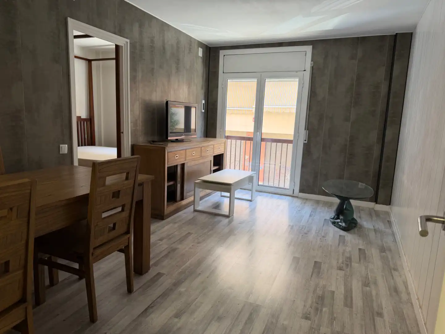 Wohnzimmer von Wohnung zum Verkauf in Parets del Vallès mit Klimaanlage und Parkett